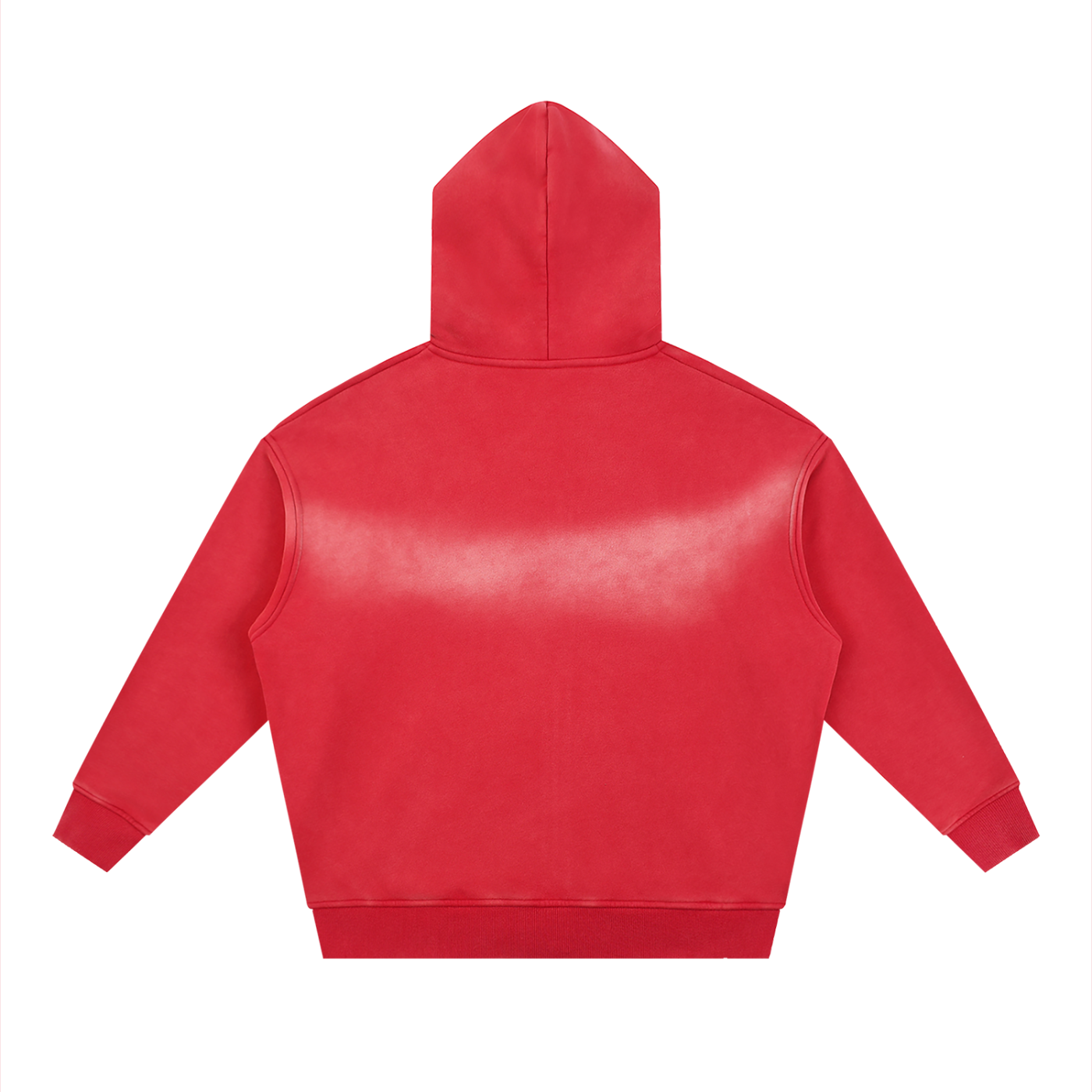 Ambitious Dreams Sunfade Two-way Zipper Boxy Fleece Hoodie