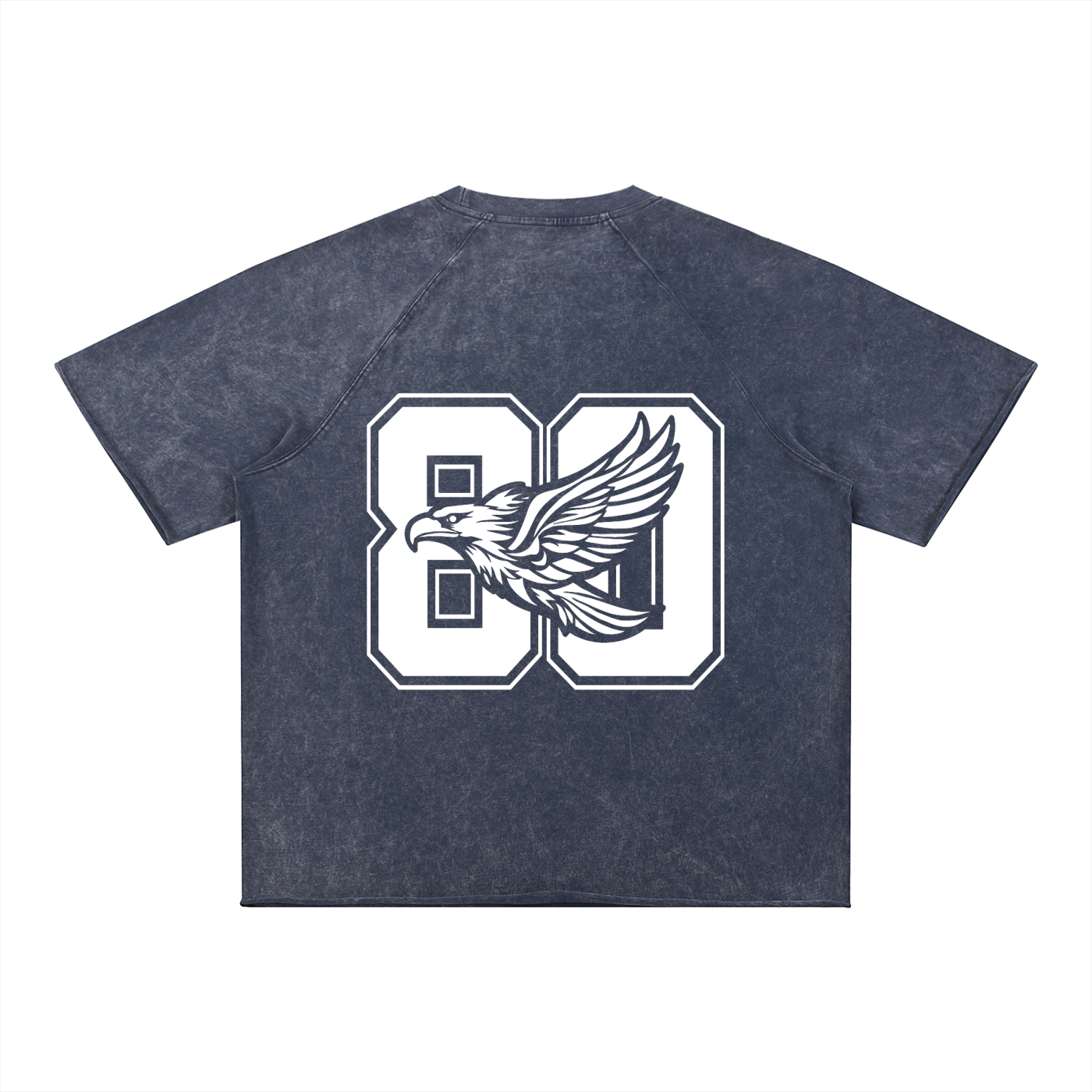 Ambitious Dreams " 80's Fly " Unisex Mineral Wash Raw Edge T-Shirt