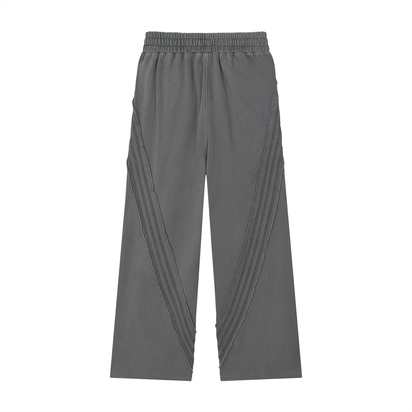 Ambitious Dreams Snow Washed Tape Raw Edge Sweatpants