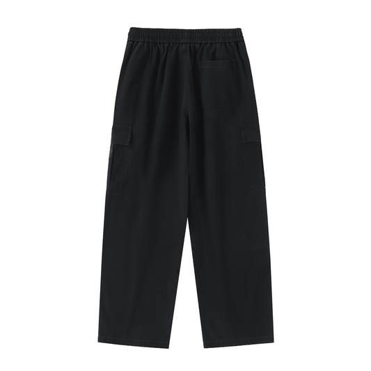 Ambitious Dreams Drawstring Waist Straight-Leg Cargo Pants