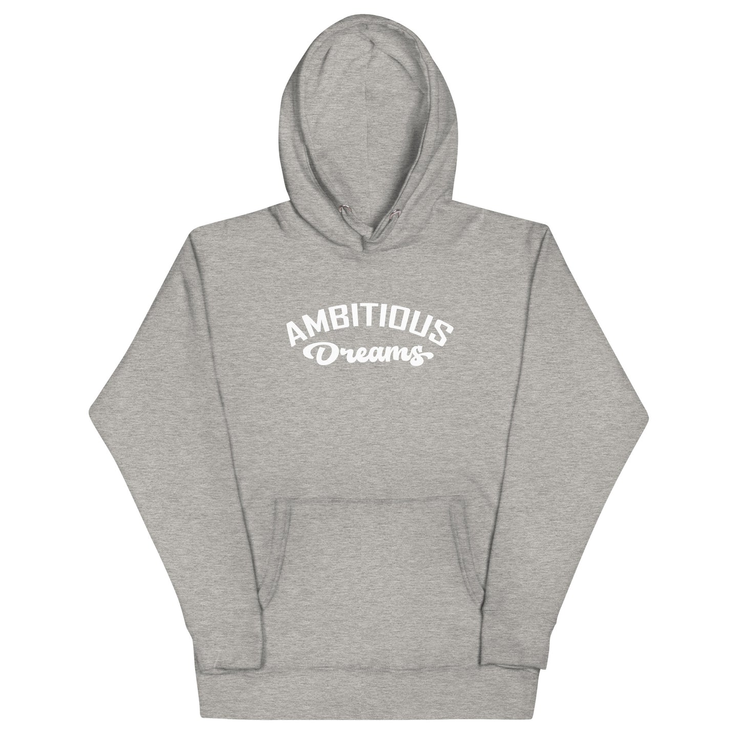AMBITIOUS DREAMS UNISEX HOODIE (WHITE)