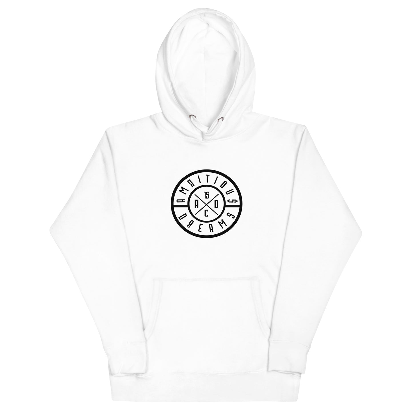 AMBITIOUS DREAMS "ADCX15" UNISEX HOODIE (BLACK)