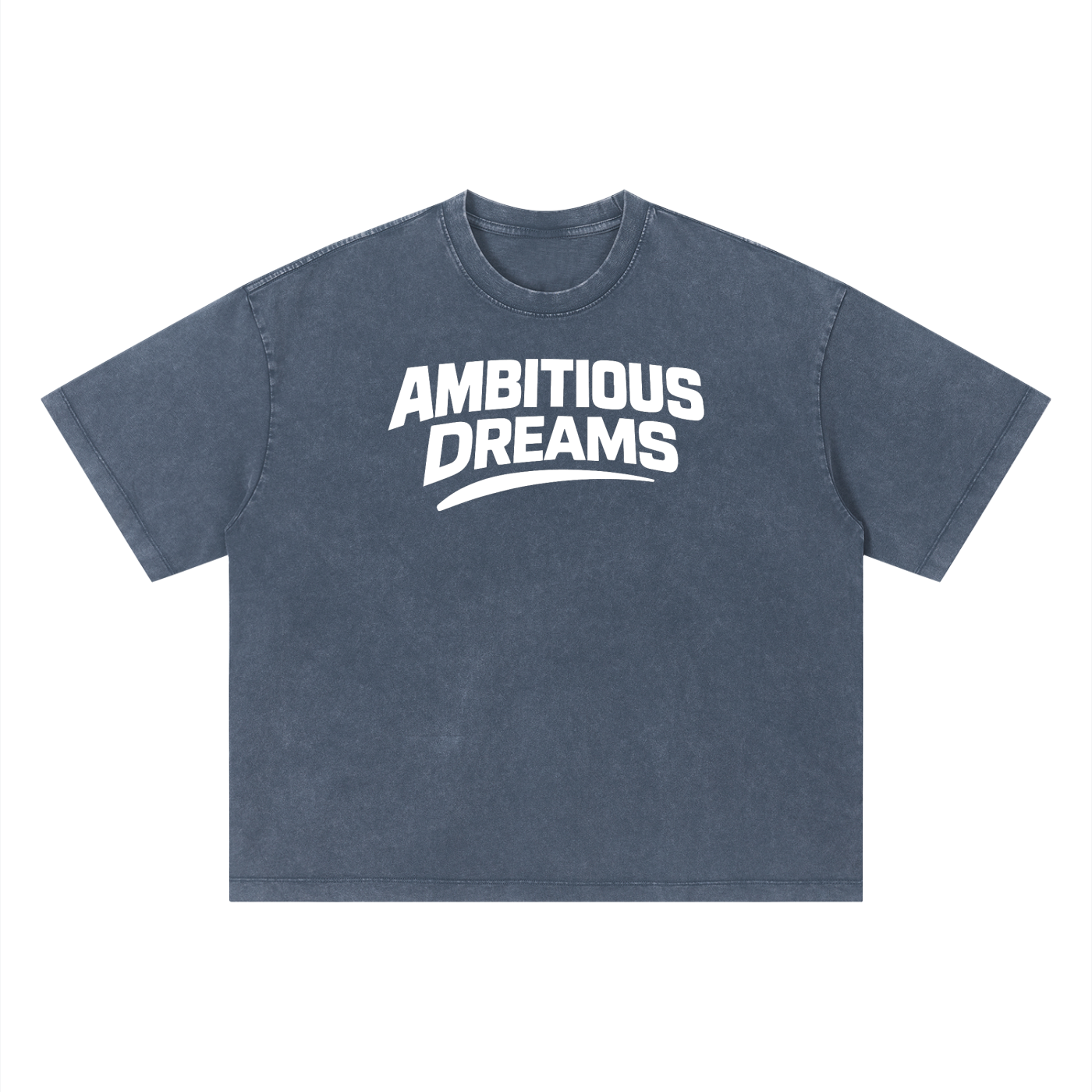 Ambitious Dreams " 80's Fly " Unisex Vintage Wash Boxy T-Shirt