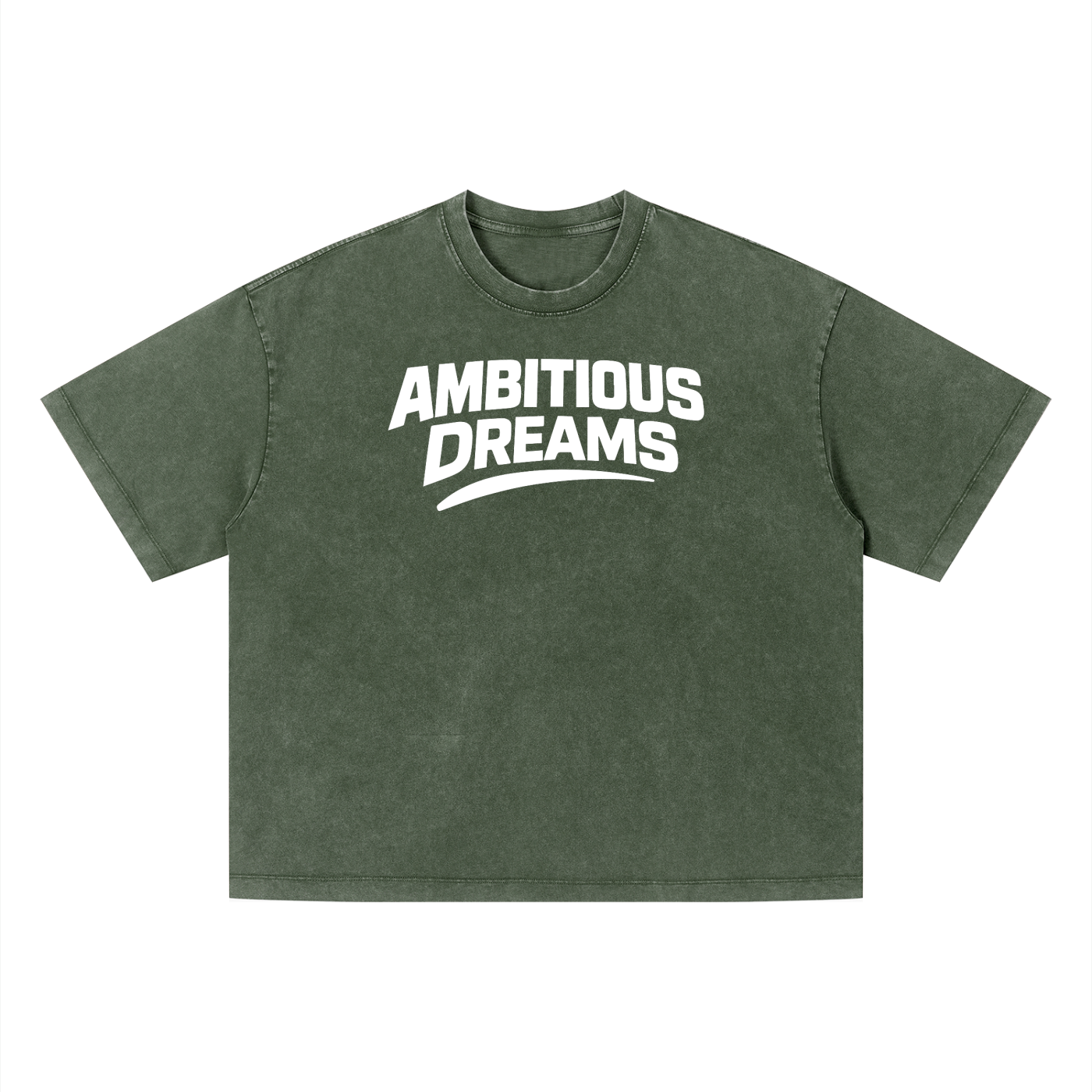 Ambitious Dreams " 80's Fly " Unisex Vintage Wash Boxy T-Shirt