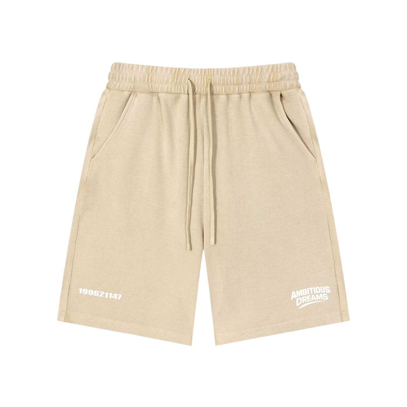 Ambitious Dreams Mineral Wash Waffle Knit Shorts