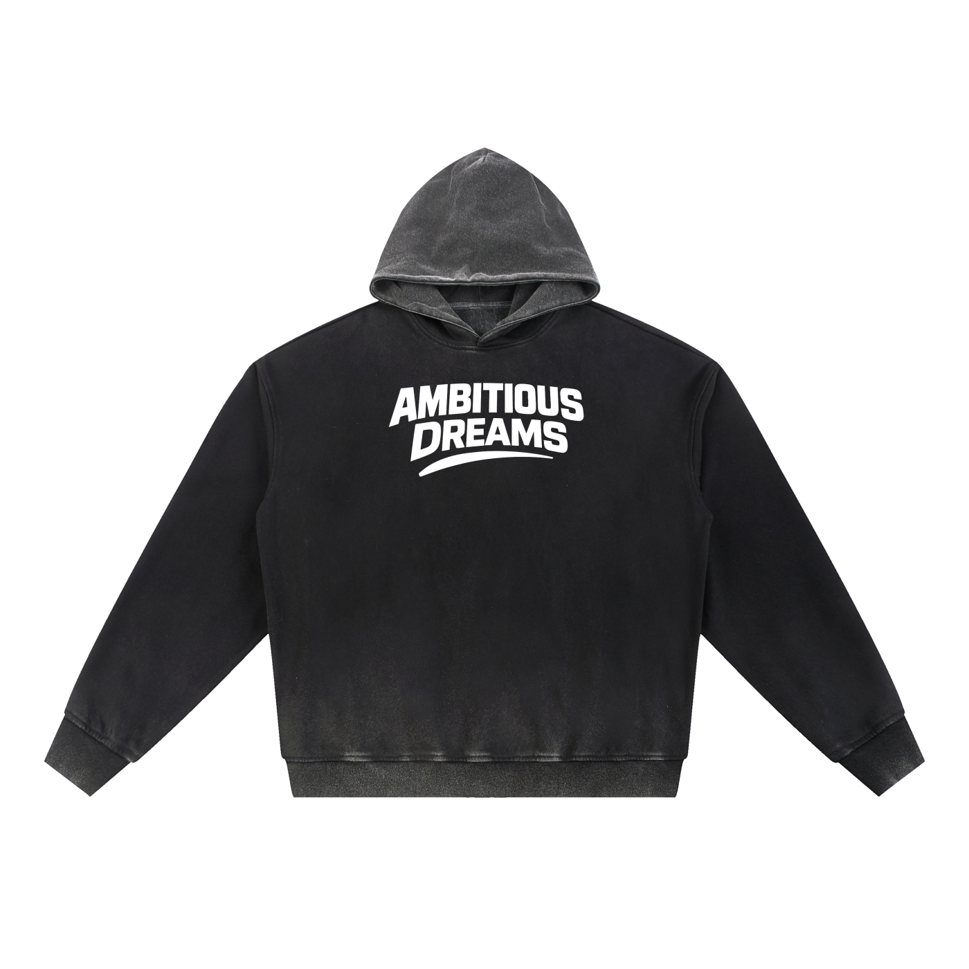 Ambitious Dreams "Define Ambitious Dreams" Vintage Washed Gradient Fleece Hoodie