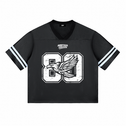 Ambitious Dreams "80's Fly" Taped Mesh T-Shirt