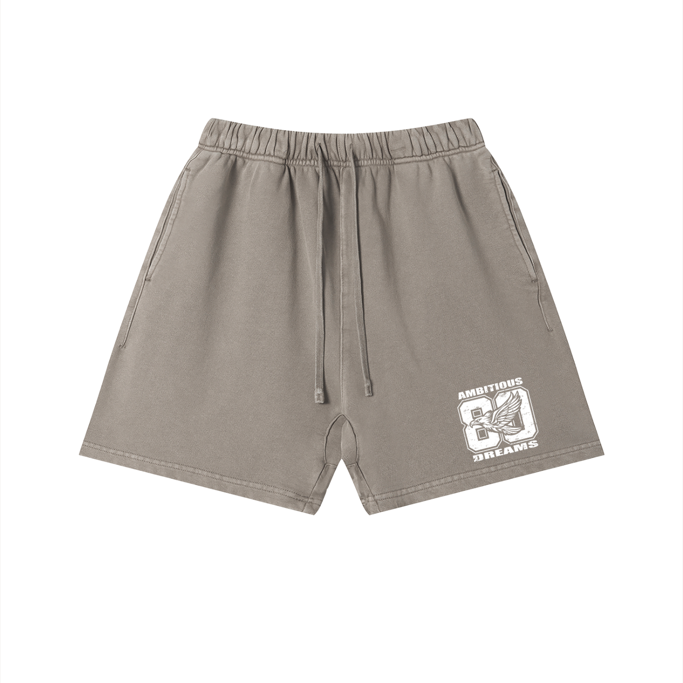 Ambitious Dreams " 80"s Fly " Unisex Vintage Wash Cotton Shorts
