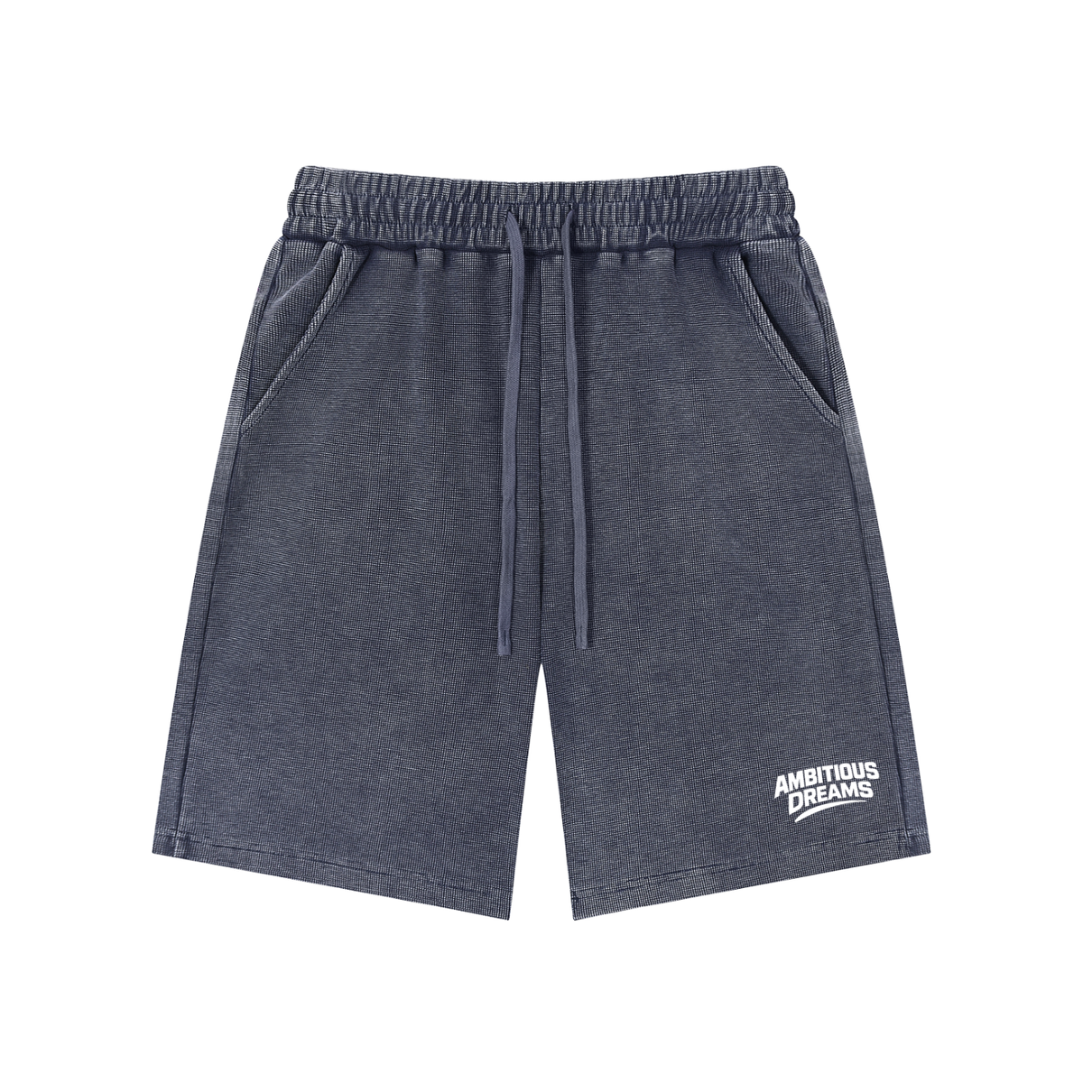 Ambitious Dreams Mineral Wash Waffle Knit Shorts