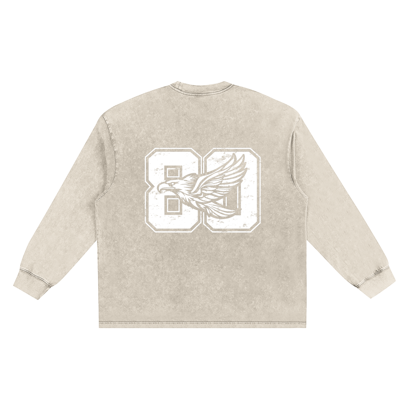 Ambitious Dreams Snow Washed Frayed Edge T-Shirt