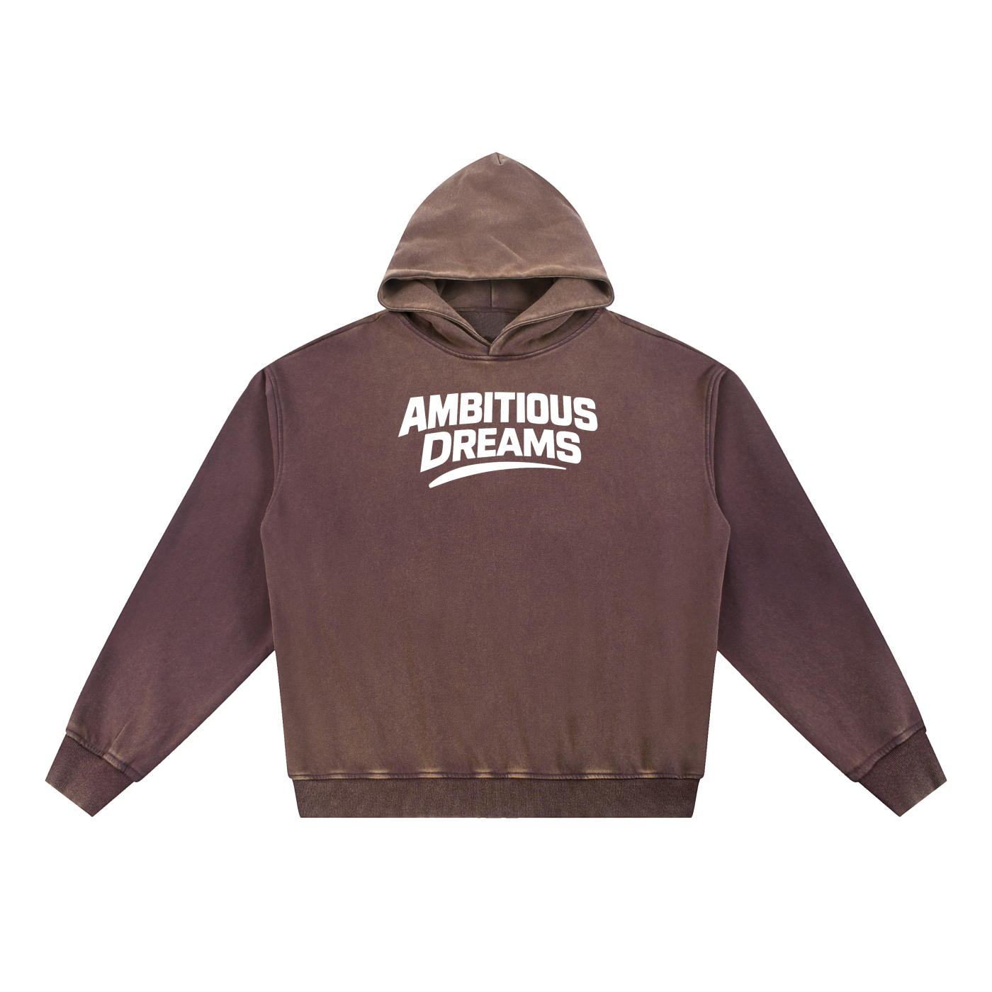 Ambitious Dreams "Define Ambitious Dreams" Vintage Washed Gradient Fleece Hoodie