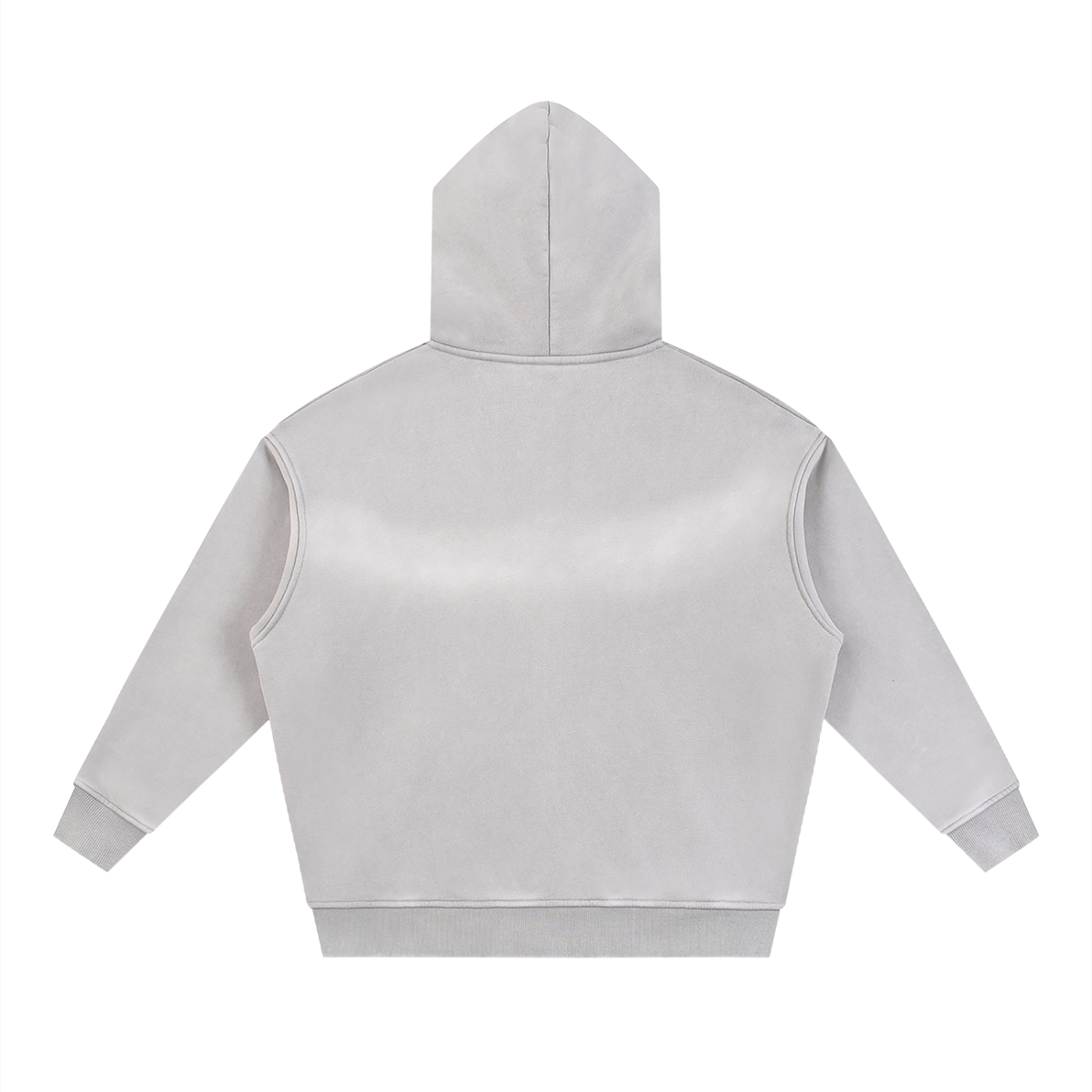 Ambitious Dreams Sunfade Two-way Zipper Boxy Fleece Hoodie