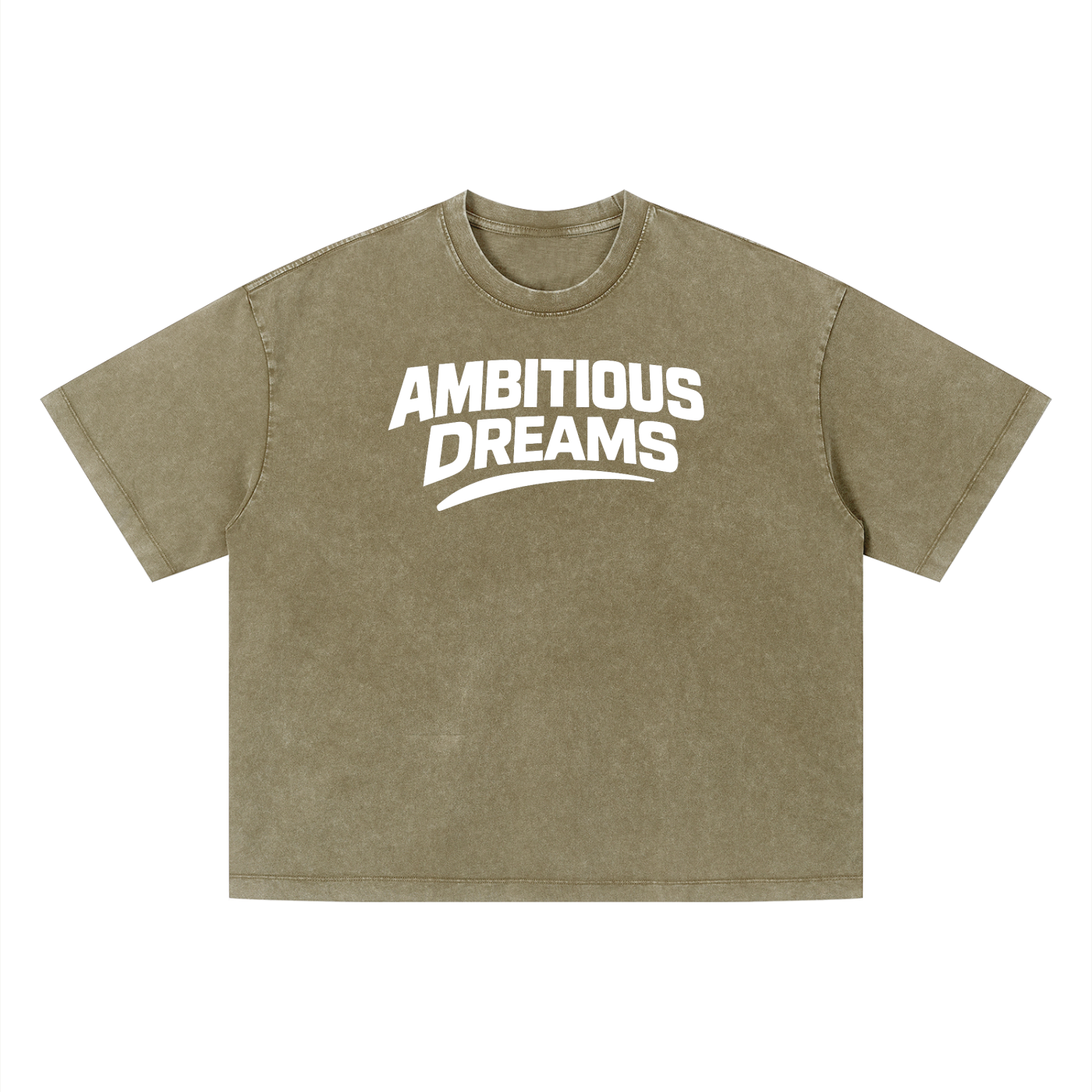 Ambitious Dreams " 80's Fly " Unisex Vintage Wash Boxy T-Shirt
