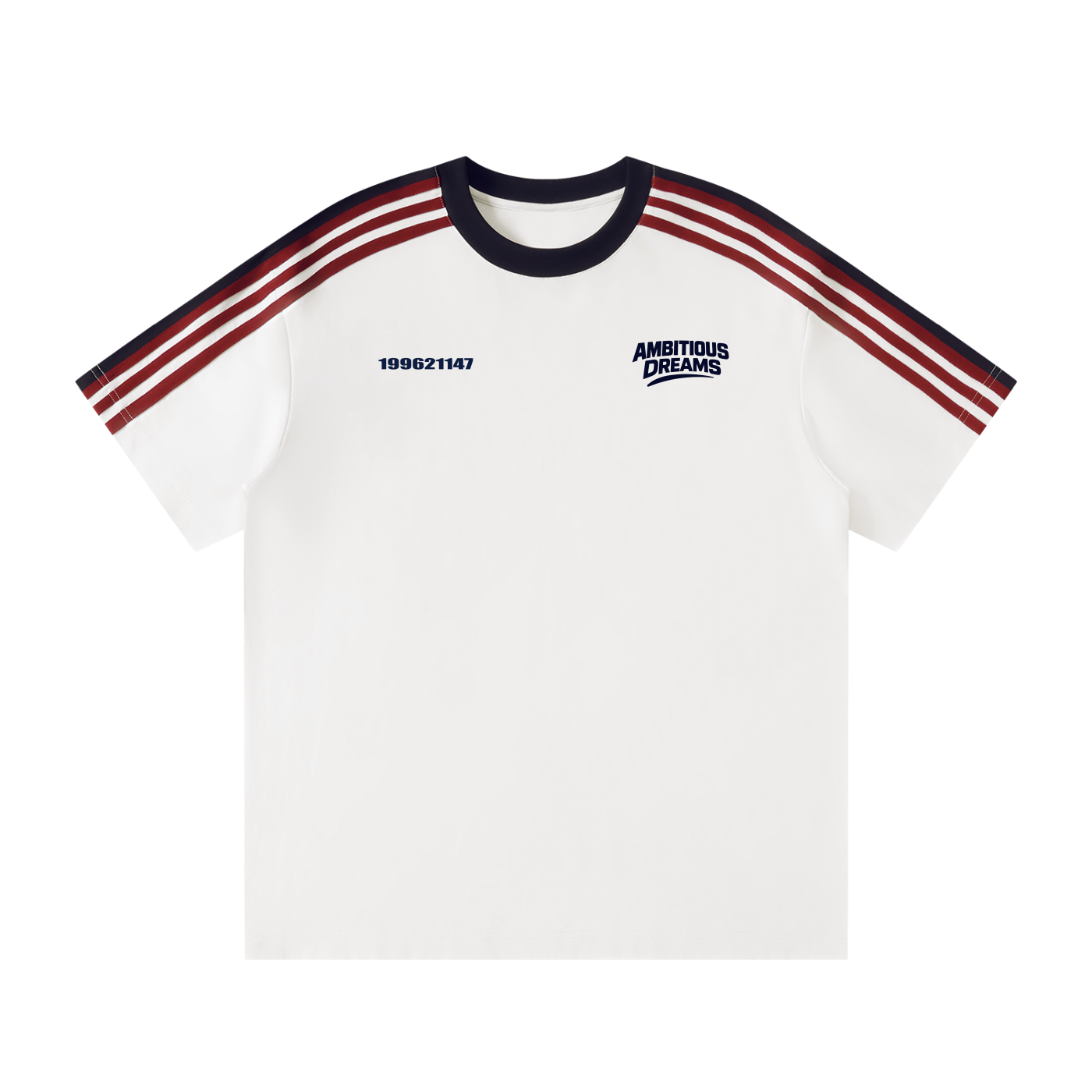 Ambitious Dreams Unisex Colorblock Striped T-Shirt