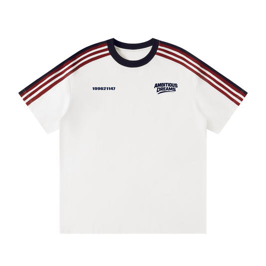 Ambitious Dreams Unisex Colorblock Striped T-Shirt