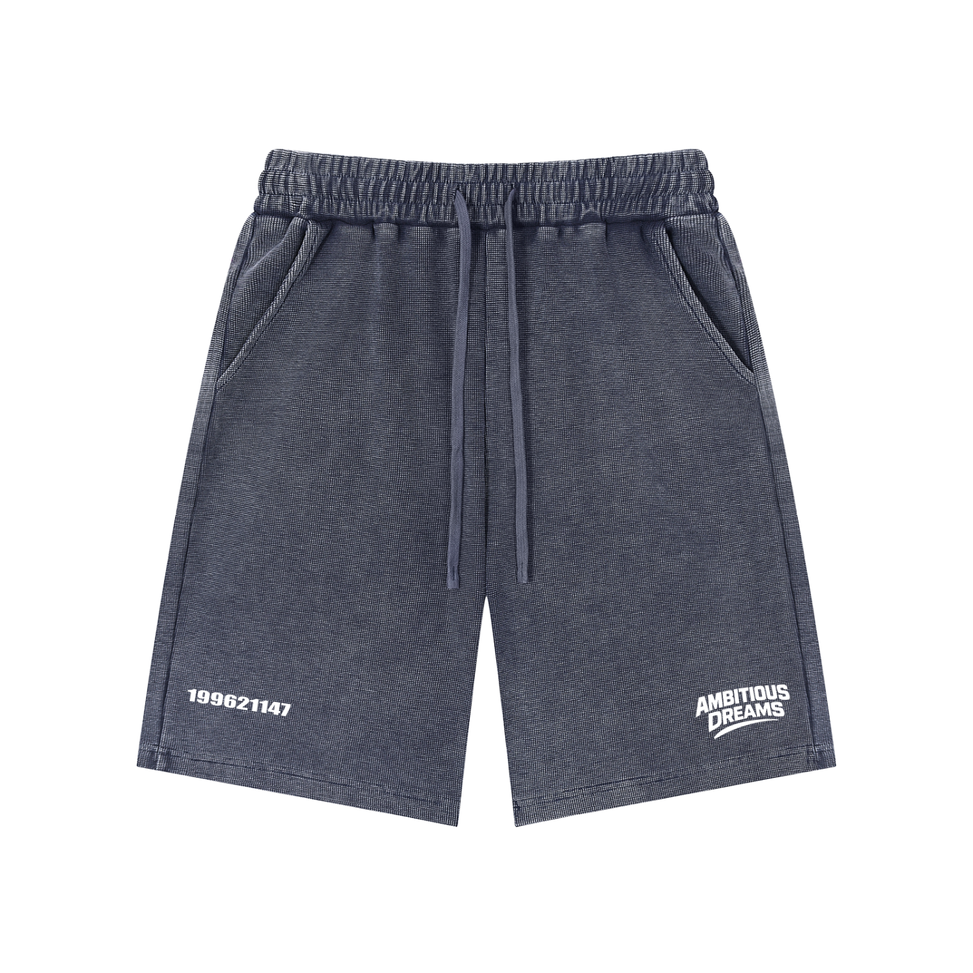 Ambitious Dreams Mineral Wash Waffle Knit Shorts