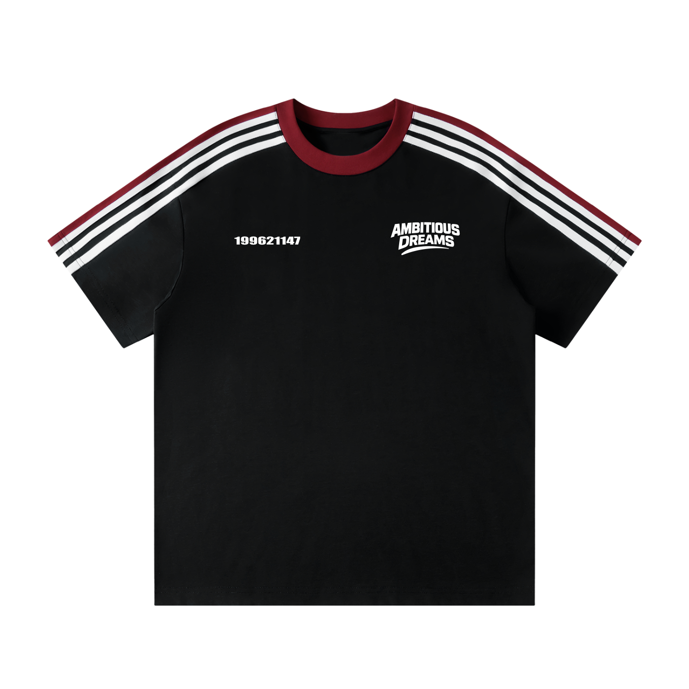 Ambitious Dreams Unisex Colorblock Striped T-Shirt