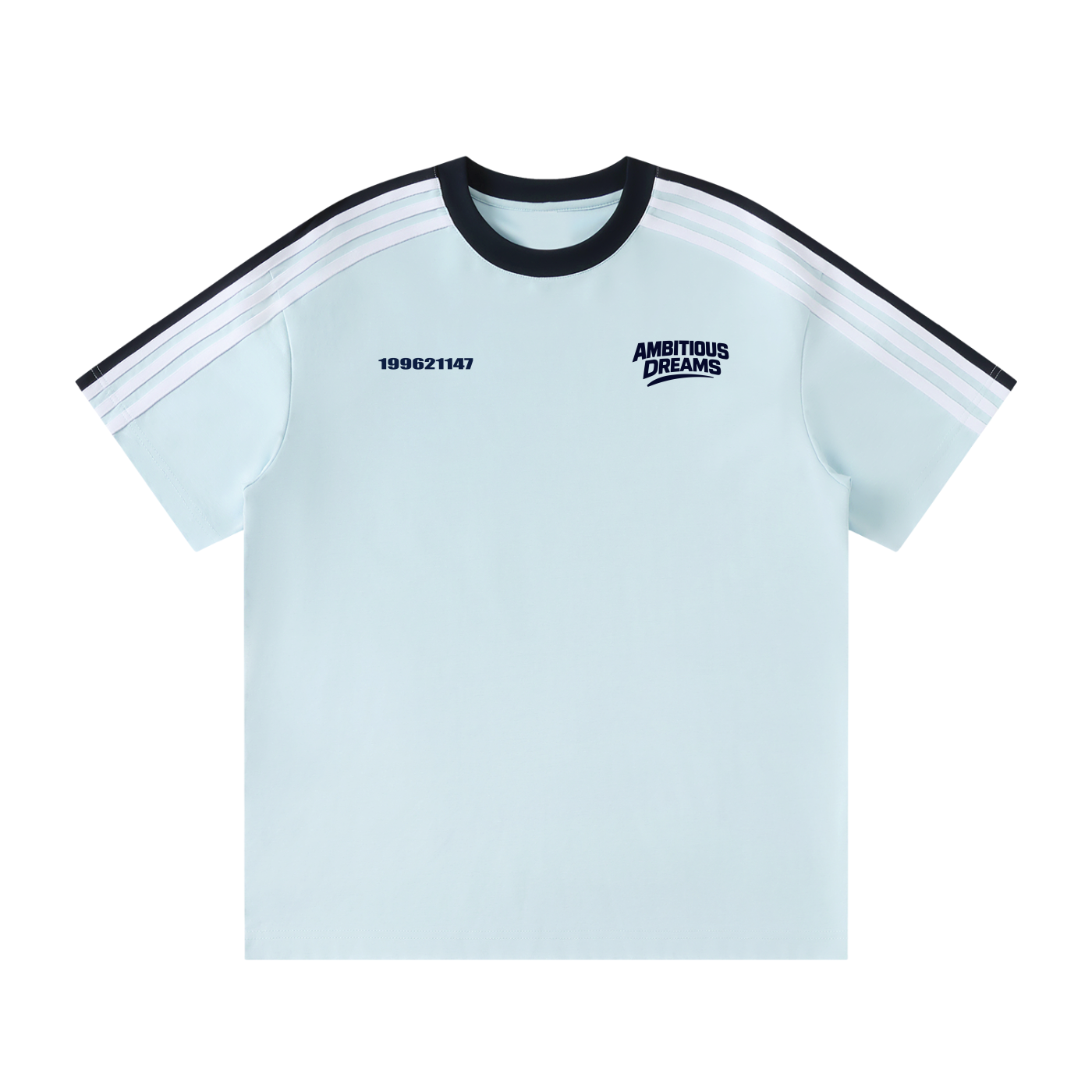 Ambitious Dreams Unisex Colorblock Striped T-Shirt
