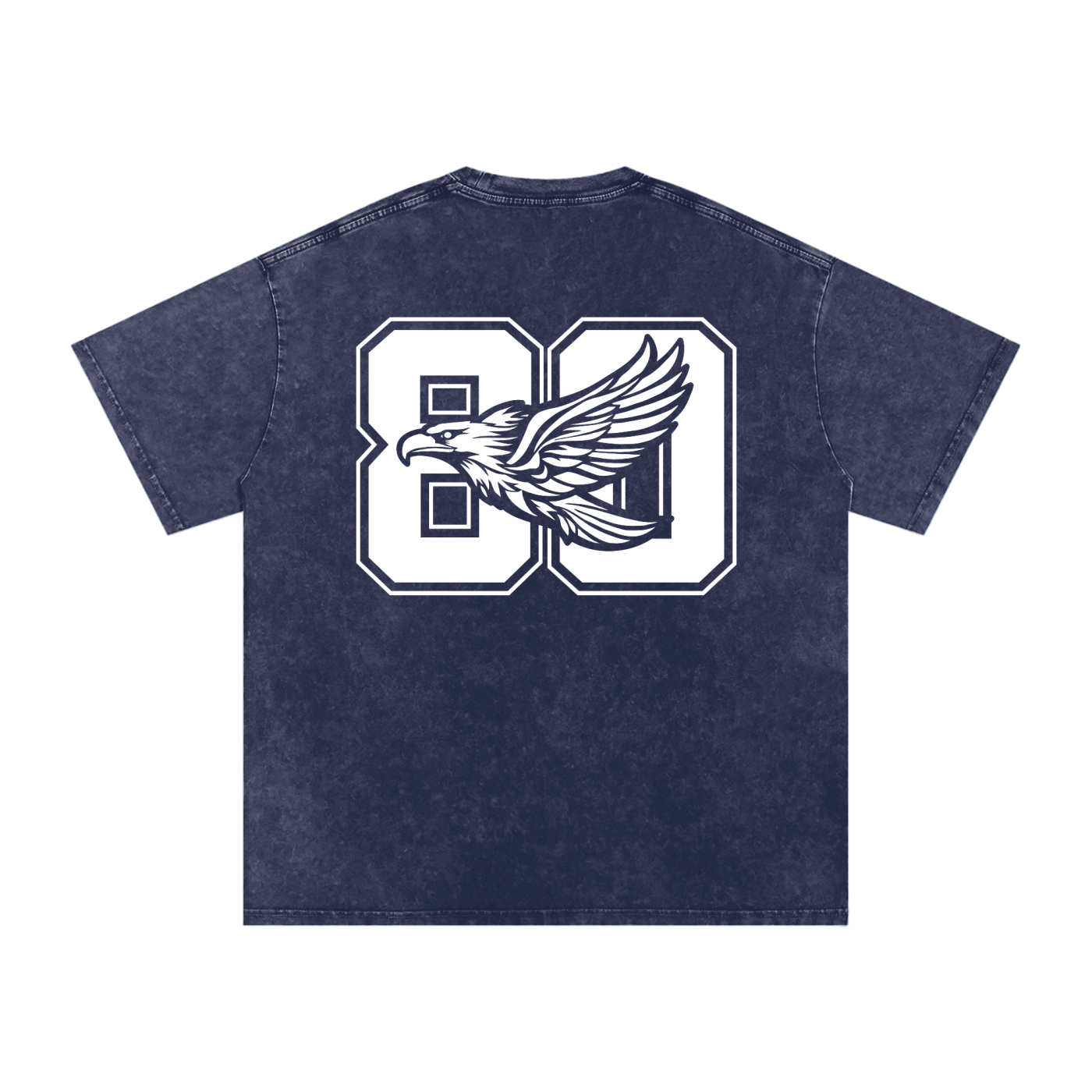 Ambitious Dreams " 80's Fly " Snow Washed Oversized Cotton T-Shirt