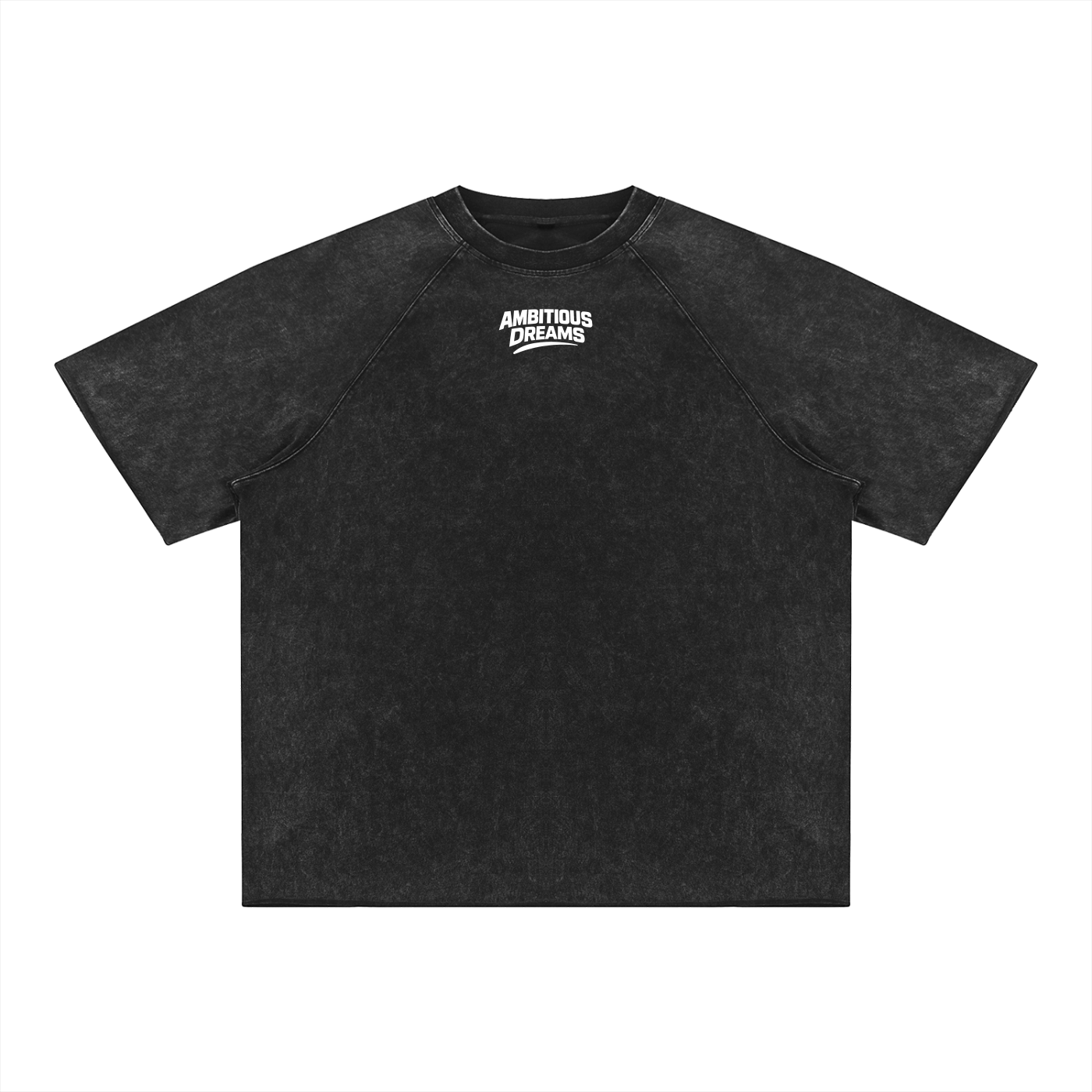 Ambitious Dreams " 80's Fly " Unisex Mineral Wash Raw Edge T-Shirt