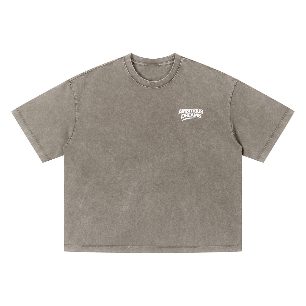 Ambitious Dreams " Define Ambitious Dreams " Unisex Vintage Wash Boxy T-Shirt