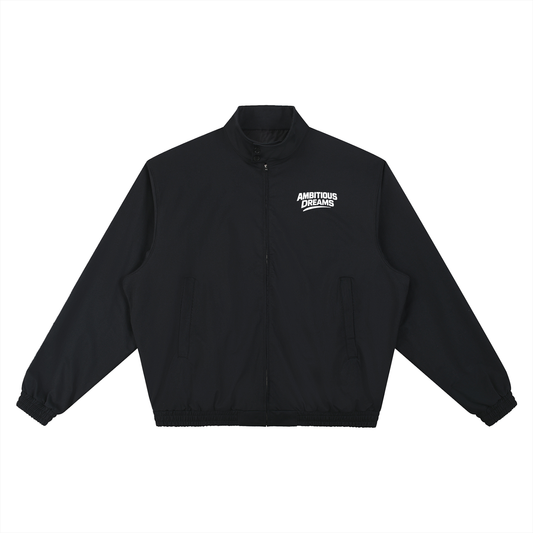 Ambitious Dreams Stand Collar Bomber Jacket