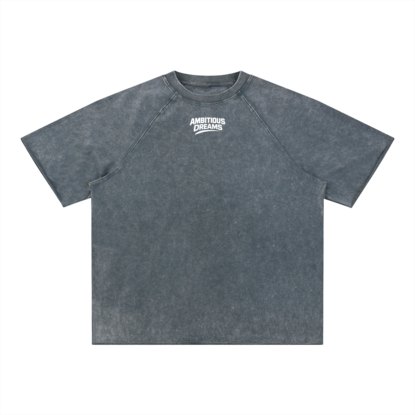 Ambitious Dreams " 80's Fly " Unisex Mineral Wash Raw Edge T-Shirt