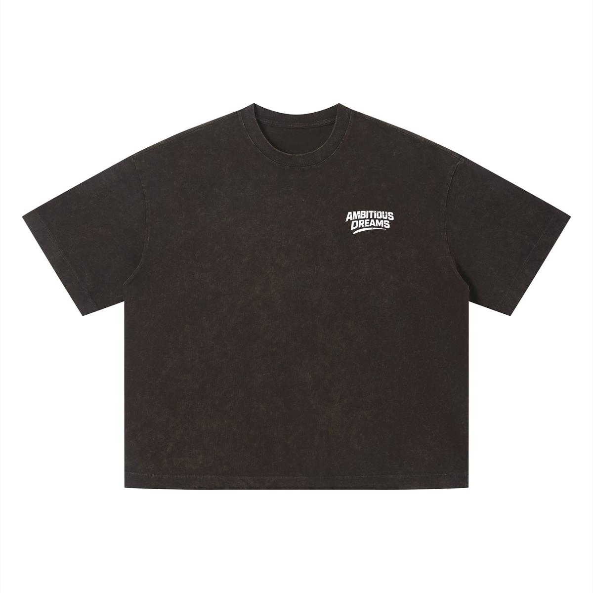 Ambitious Dreams " Define Ambitious Dreams " Unisex Vintage Wash Boxy T-Shirt