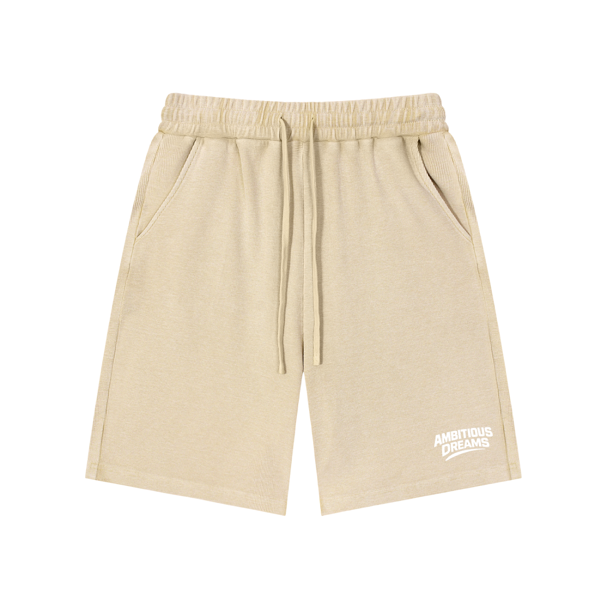 Ambitious Dreams Mineral Wash Waffle Knit Shorts