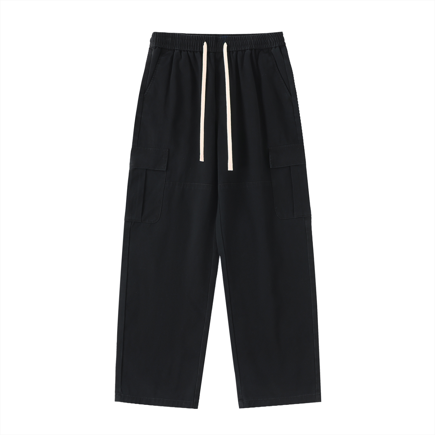 Ambitious Dreams Drawstring Waist Straight-Leg Cargo Pants