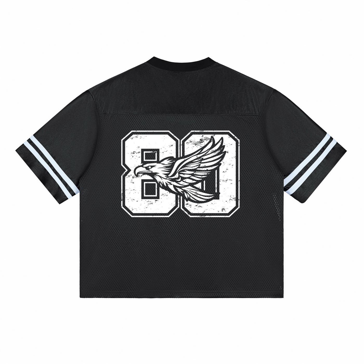 Ambitious Dreams "80's Fly" Taped Mesh T-Shirt