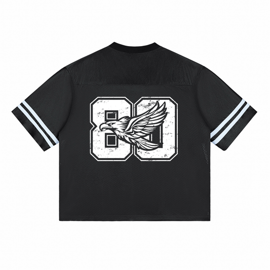 Ambitious Dreams "80's Fly" Taped Mesh T-Shirt