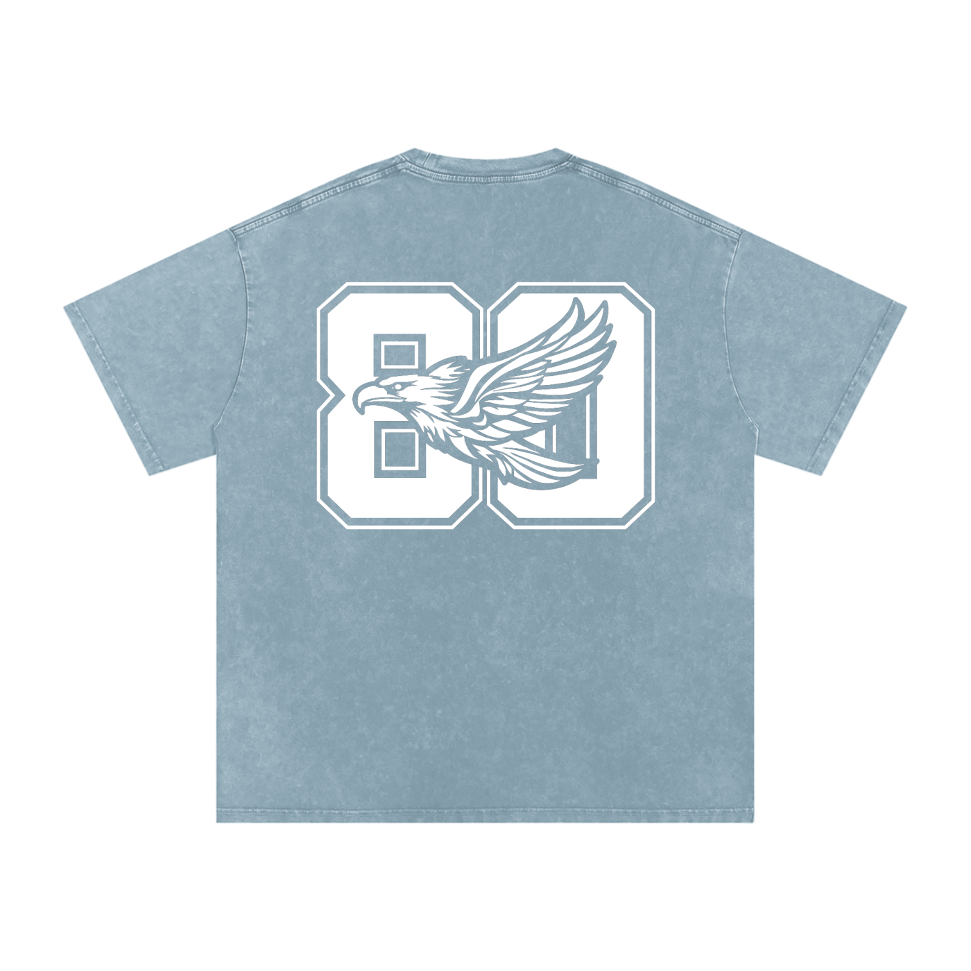 Ambitious Dreams " 80's Fly " Snow Washed Oversized Cotton T-Shirt