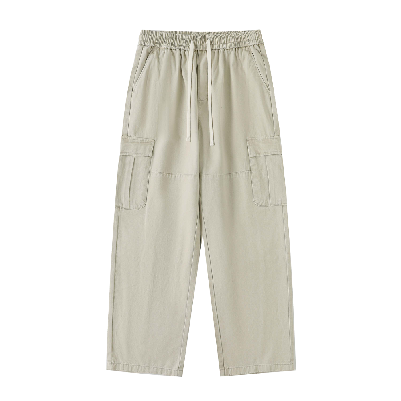 Ambitious Dreams Drawstring Waist Straight-Leg Cargo Pants