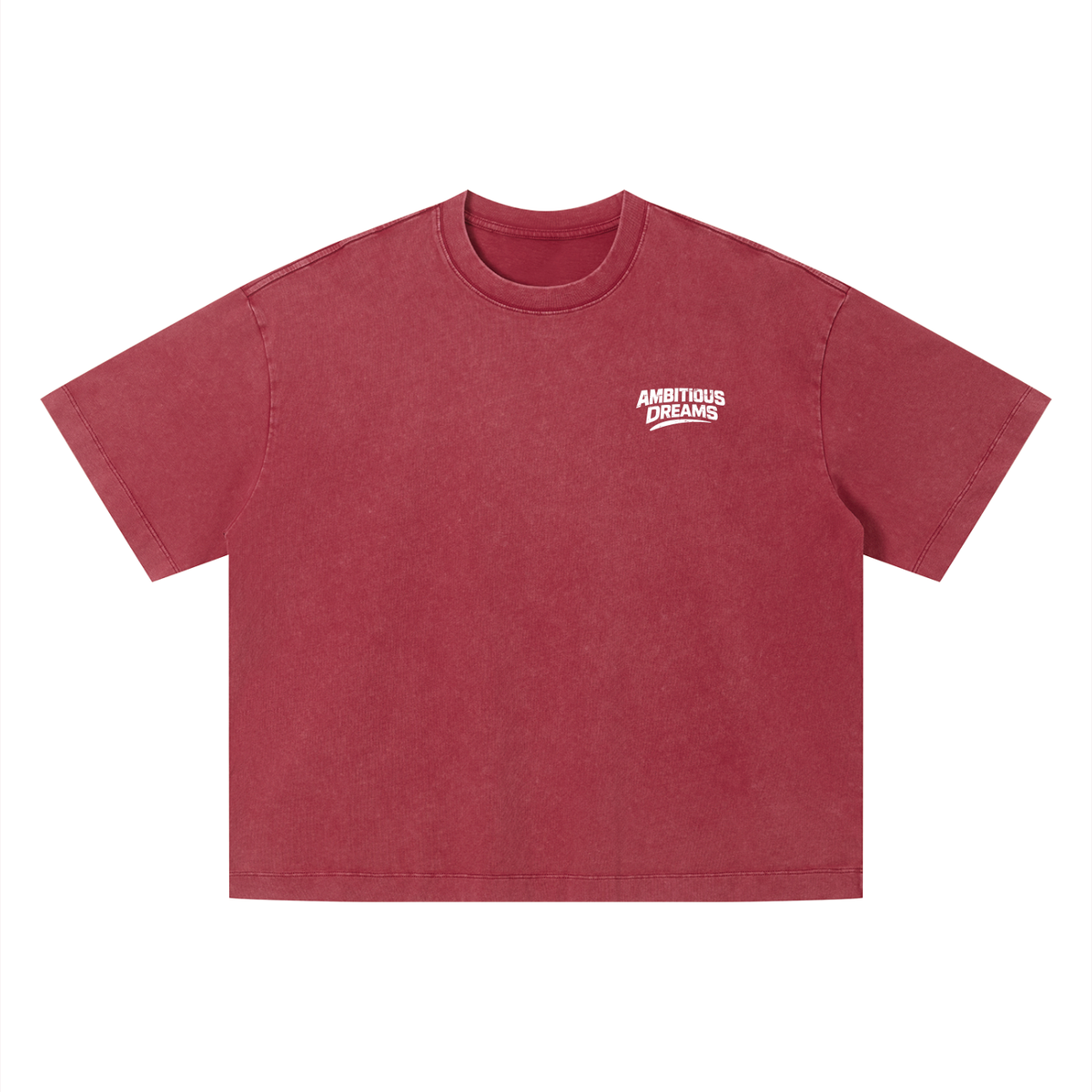 Ambitious Dreams " Define Ambitious Dreams " Unisex Vintage Wash Boxy T-Shirt