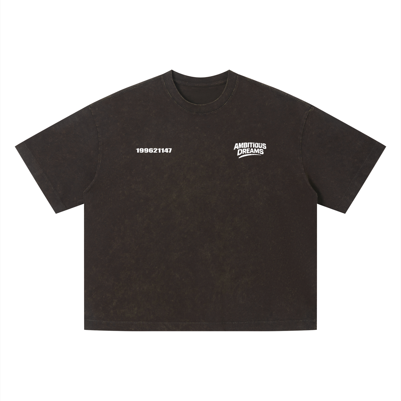 Ambitious Dreams " Define Ambitious Dreams " Unisex Vintage Wash Boxy T-Shirt