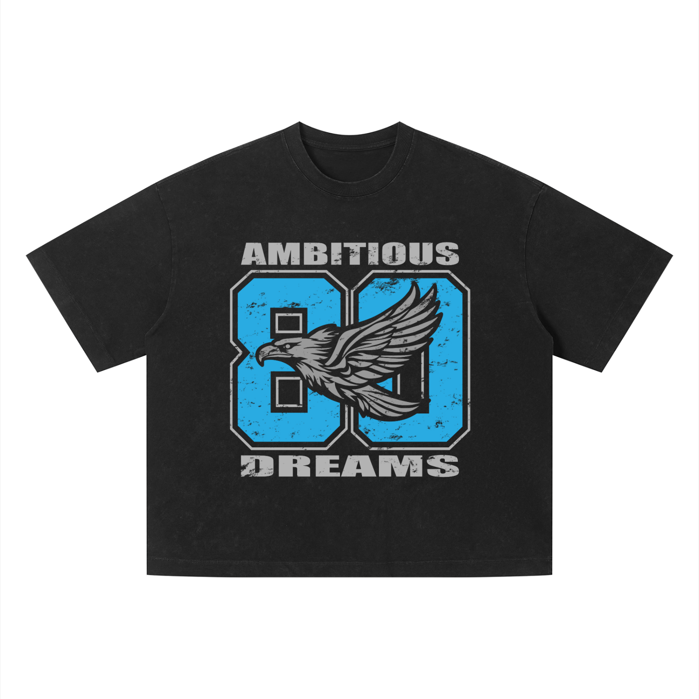Ambitious Dreams Unisex Vintage Wash Boxy T-Shirt