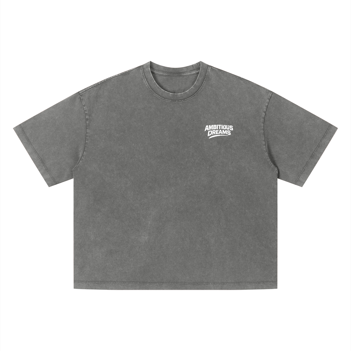 Ambitious Dreams " Define Ambitious Dreams " Unisex Vintage Wash Boxy T-Shirt