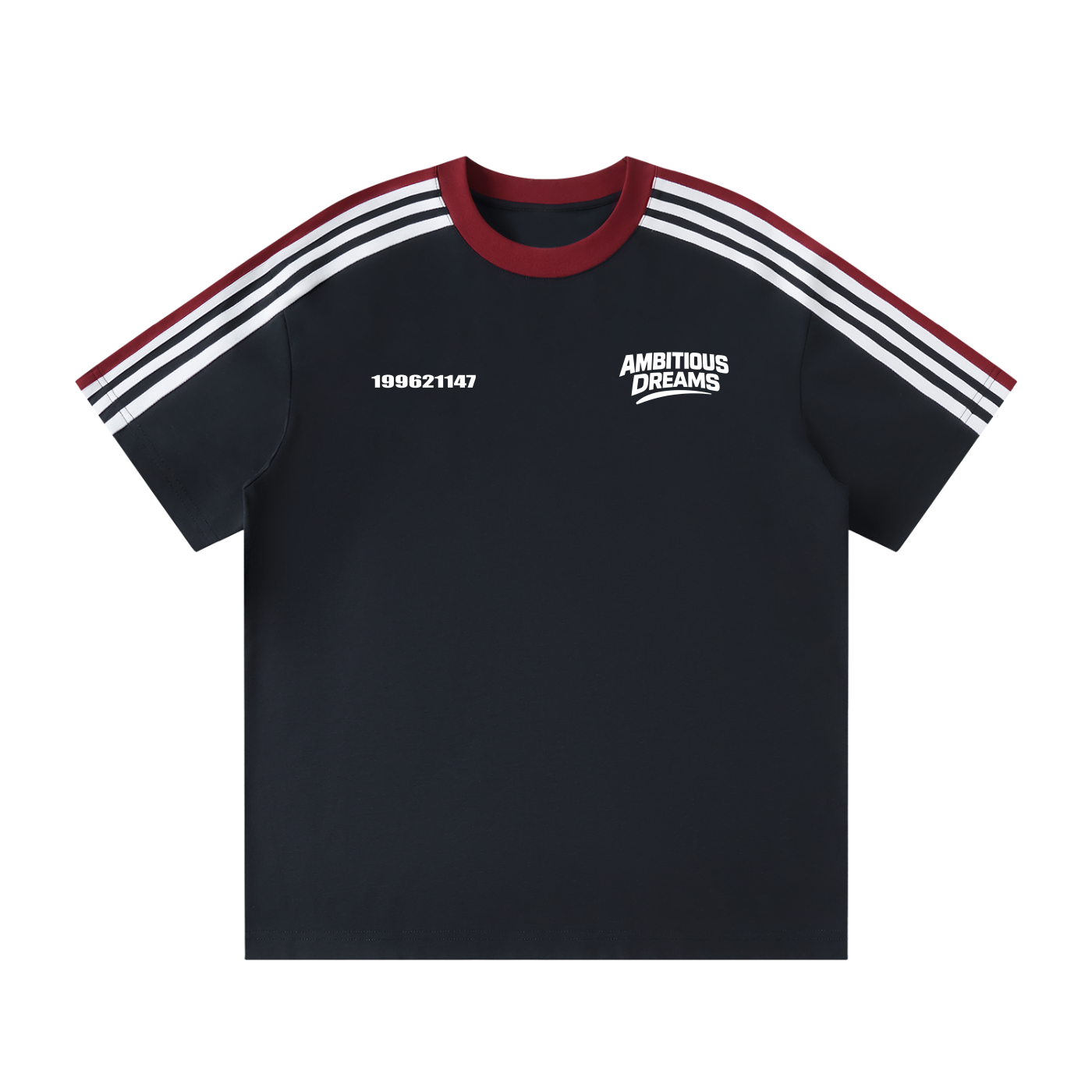 Ambitious Dreams Unisex Colorblock Striped T-Shirt