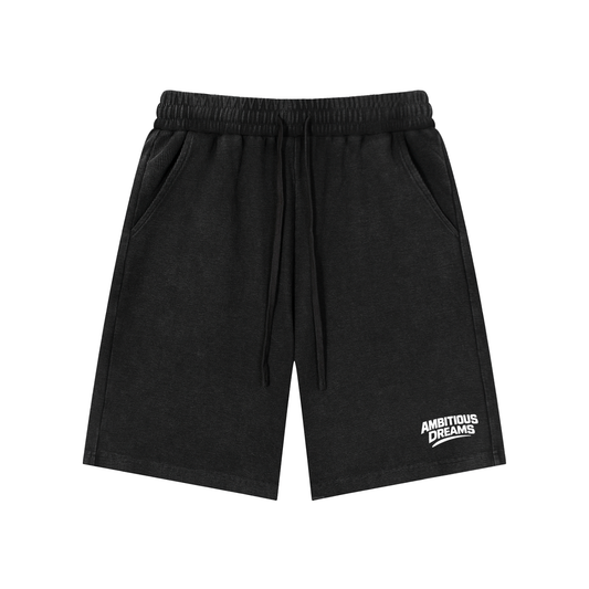 Ambitious Dreams Mineral Wash Waffle Knit Shorts