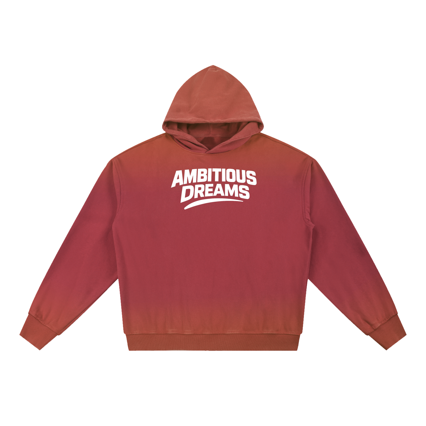 Ambitious Dreams "Define Ambitious Dreams" Vintage Washed Gradient Fleece Hoodie