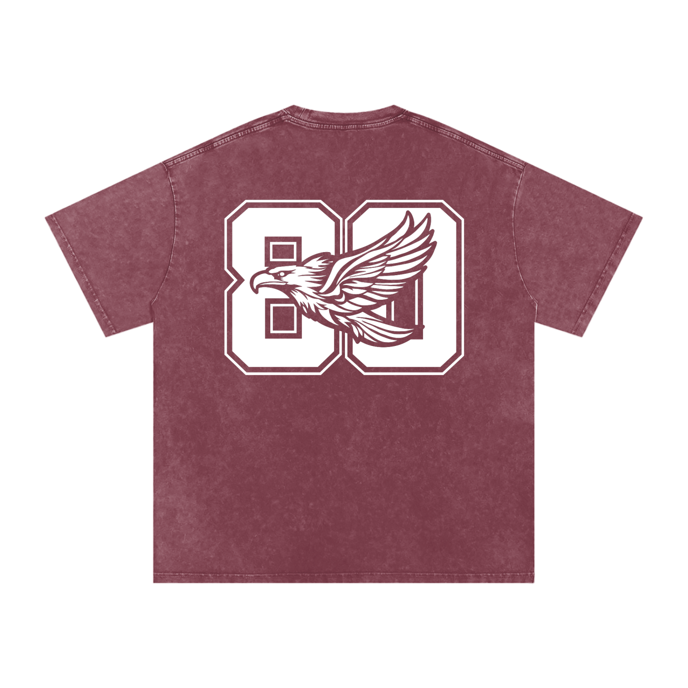 Ambitious Dreams " 80's Fly " Snow Washed Oversized Cotton T-Shirt