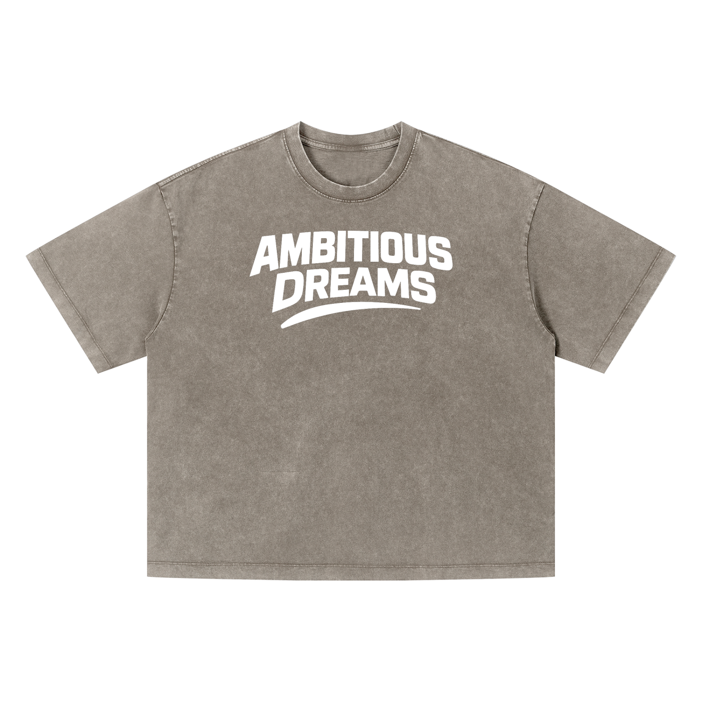 Ambitious Dreams " 80's Fly " Unisex Vintage Wash Boxy T-Shirt