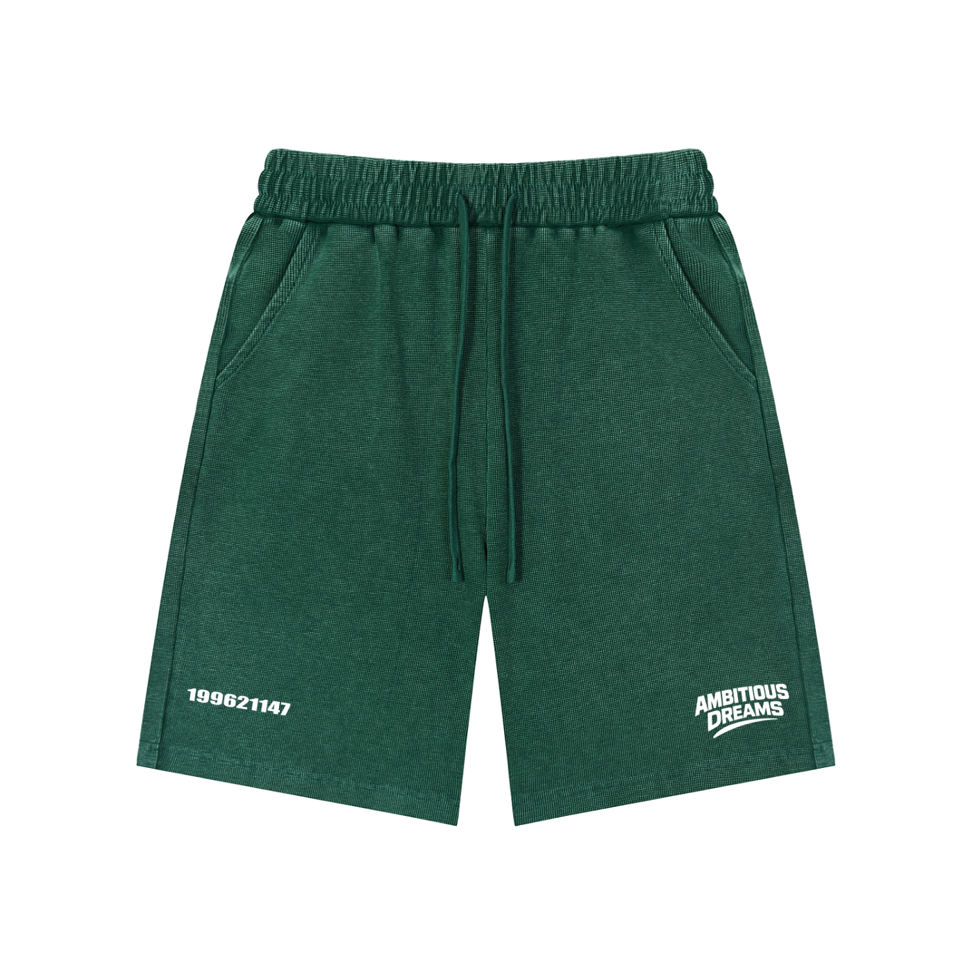 Ambitious Dreams Mineral Wash Waffle Knit Shorts