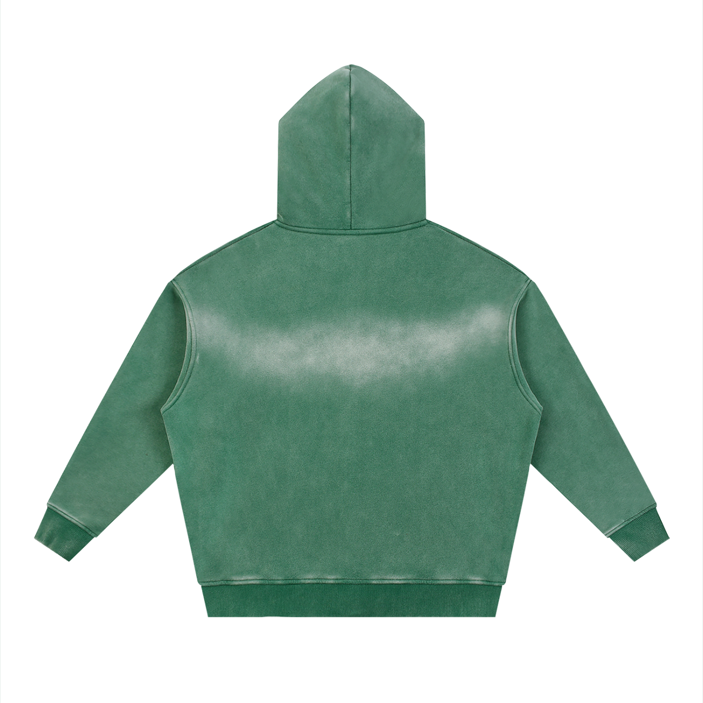 Ambitious Dreams Sunfade Two-way Zipper Boxy Fleece Hoodie