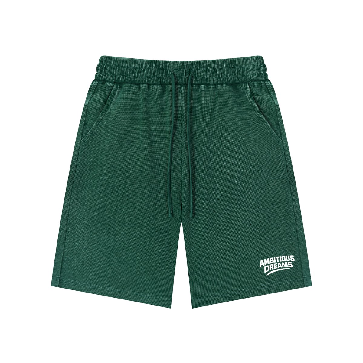 Ambitious Dreams Mineral Wash Waffle Knit Shorts