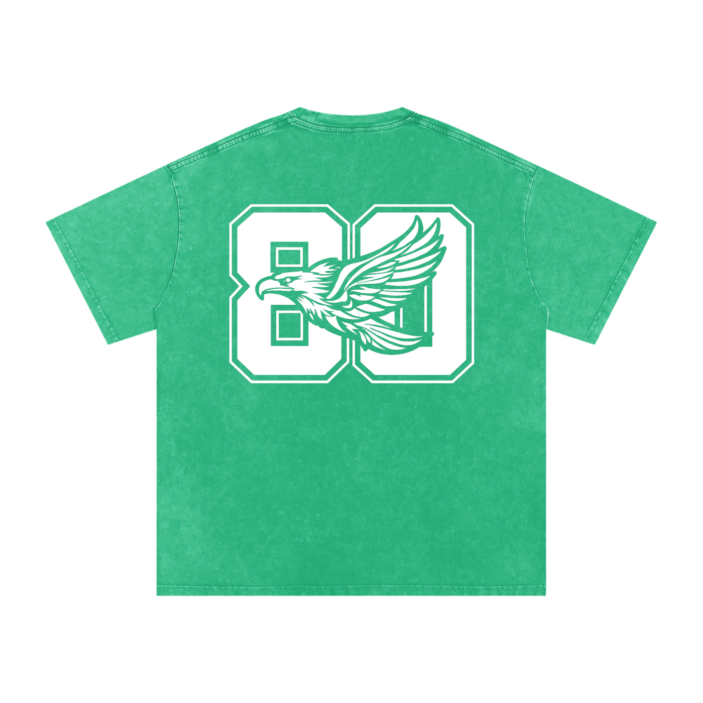 Ambitious Dreams " 80's Fly " Snow Washed Oversized Cotton T-Shirt