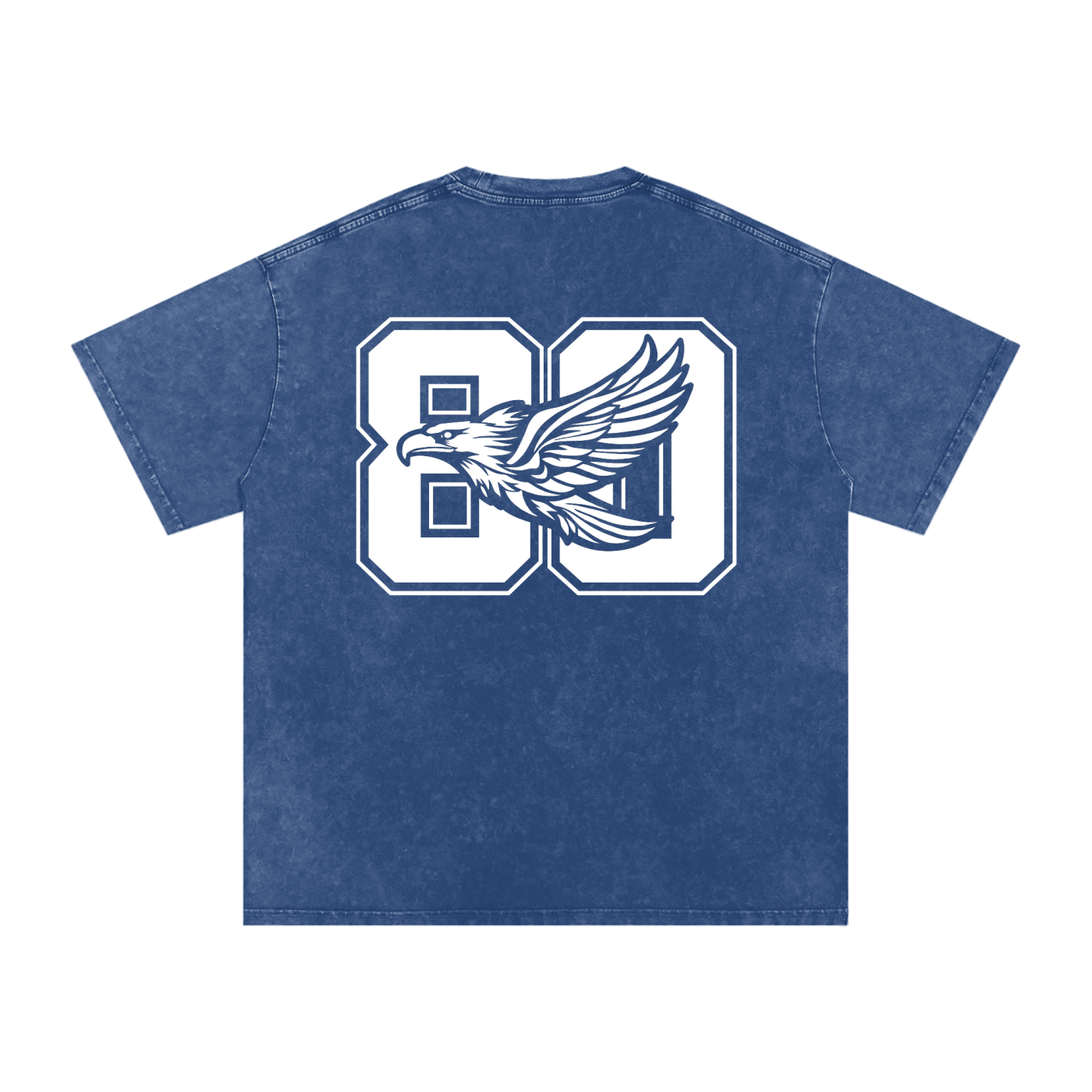 Ambitious Dreams " 80's Fly " Snow Washed Oversized Cotton T-Shirt