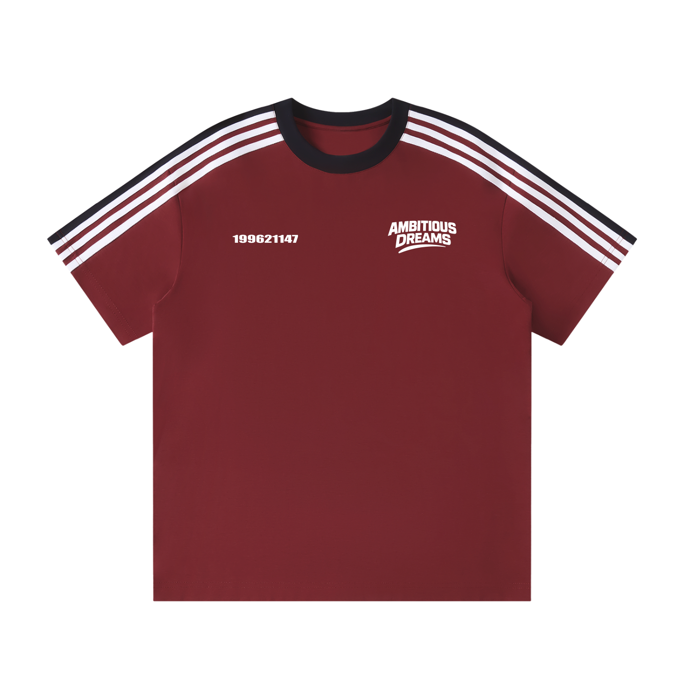 Ambitious Dreams Unisex Colorblock Striped T-Shirt