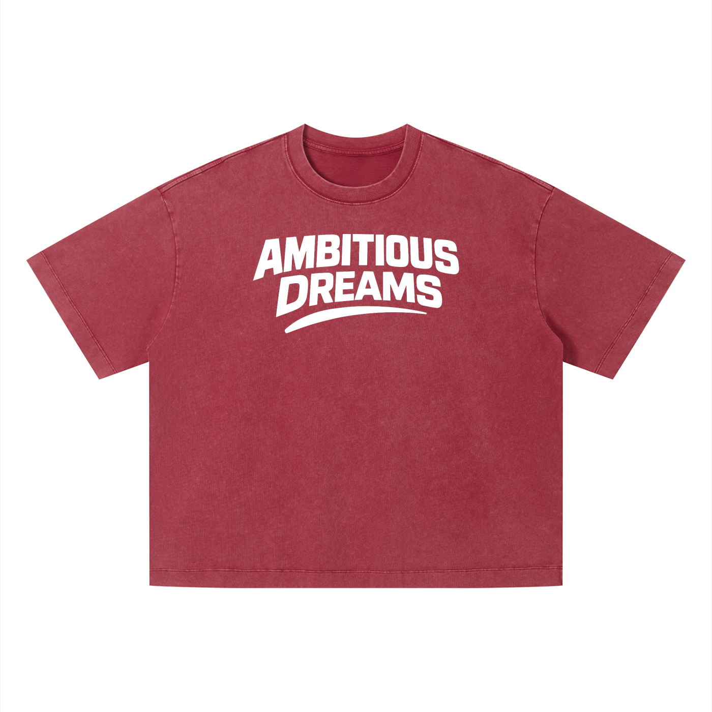 Ambitious Dreams " 80's Fly " Unisex Vintage Wash Boxy T-Shirt
